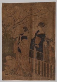 Serenade, 1753-1806. Creator: Kitagawa Utamaro (Japanese, 1753?-1806)