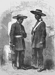 Serenos; A zigzag journey through Mexico 1875. Creator: Thomas Mayne Reid