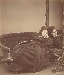 Sèriè à la Ristori, 1860s. Creator: Pierre-Louis Pierson