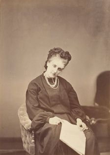 Sèriè à la Ristori, 1860s. Creator: Pierre-Louis Pierson
