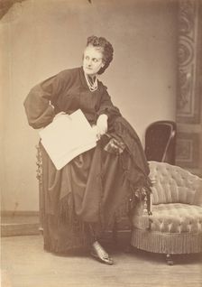 Sèriè à la Ristori, 1860s. Creator: Pierre-Louis Pierson