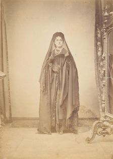 Sèriè à la Ristori, 1860s. Creator: Pierre-Louis Pierson