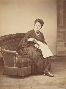 Sèriè à la Ristori, 1860s. Creator: Pierre-Louis Pierson