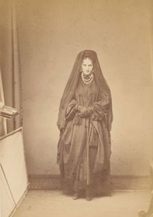 Sèriè à la Ristori, 1860s. Creator: Pierre-Louis Pierson