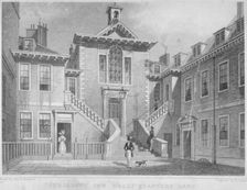 Serjeants Inn, Chancery Lane, City of London, 1830. Artist: HW Bond