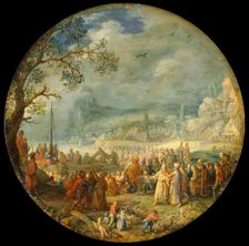 Sermon of Christ at the Genezareth Lake, 1623. Creator: David Vinckboons