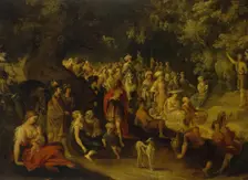 Sermon of St John the Baptist, 1620. Creator: Hans Jordaens III