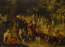 Sermon of St John the Baptist, 1620. Creator: Hans Jordaens III