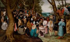 Sermon of Saint John the Baptist, between 1605-1615. Creator: Pieter Brueghel the Younger