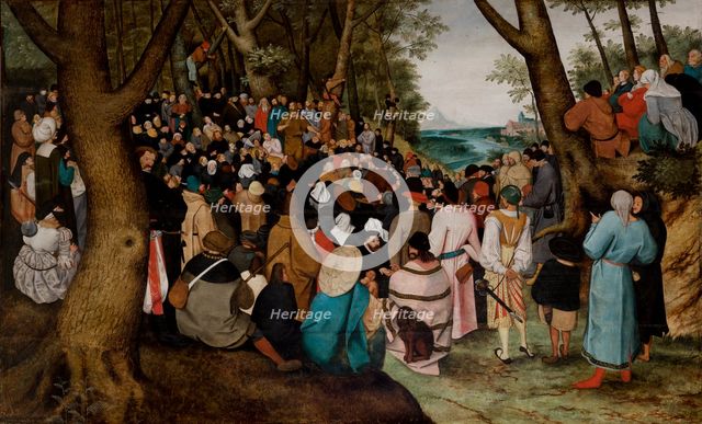 Sermon of Saint John the Baptist, between 1605-1615. Creator: Pieter Brueghel the Younger.