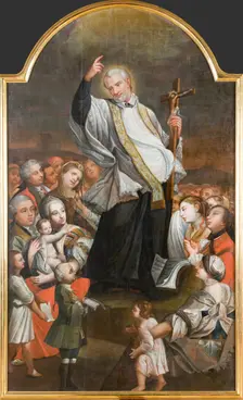 Sermon of Saint Vincent de Paul, Late 18th century. Creator: Unknown