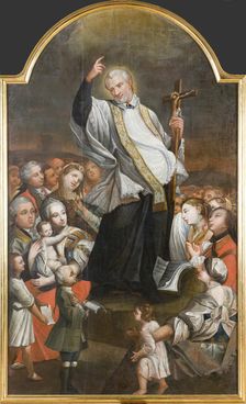 Sermon of Saint Vincent de Paul, Late 18th century. Creator: Unknown
