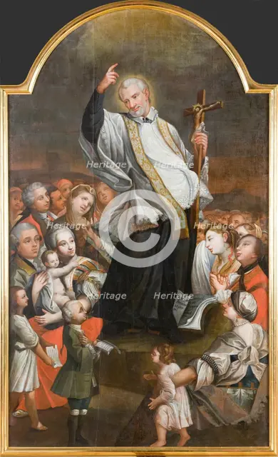 Sermon of Saint Vincent de Paul, Late 18th century. Creator: Unknown.
