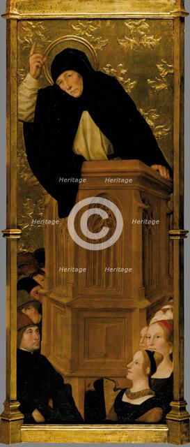 Sermon of Saint Vincent Ferrer, ca. 1470-1480. Creator: Lonhy, Antoine de (active 1446-1490).