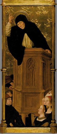 Sermon of Saint Vincent Ferrer, ca. 1470-1480. Creator: Lonhy, Antoine de (active 1446-1490)
