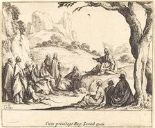 Sermon on the Mount, 1635. Creator: Jacques Callot