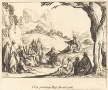Sermon on the Mount, 1635. Creator: Jacques Callot