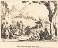 Sermon on the Mount, 1635. Creator: Jacques Callot