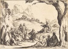 Sermon on the Mount, 1635. Creator: Jacques Callot