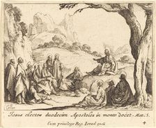 Sermon on the Mount, 1635. Creator: Jacques Callot