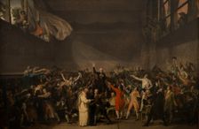 Serment du Jeu de paume, le 20 juin 1789, after 1791. Creator: Jacques-Louis David