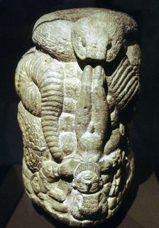 Serpent and Man vase