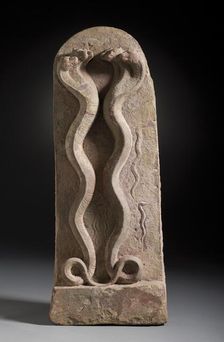 Serpent Deities, 9th century. Creator: Unknown