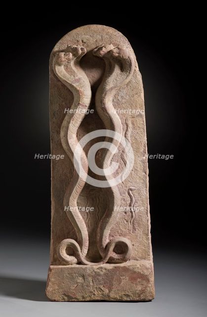 Serpent Deities, 9th century. Creator: Unknown.