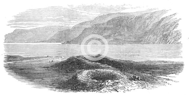 Serpent-shaped mound in Argyleshire, 1872. Creator: Unknown.