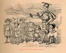 Sertorius and his young Friends 1852. Artist: John Leech