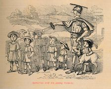 Sertorius and his young Friends 1852. Artist: John Leech