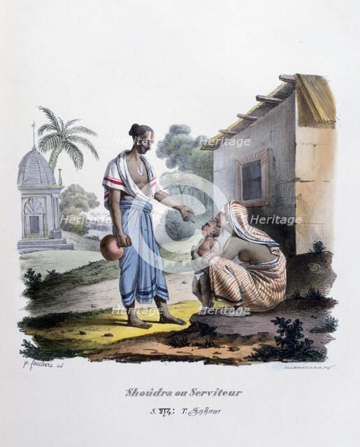 'Servant', 1828. Artist: Marlet et Cie
