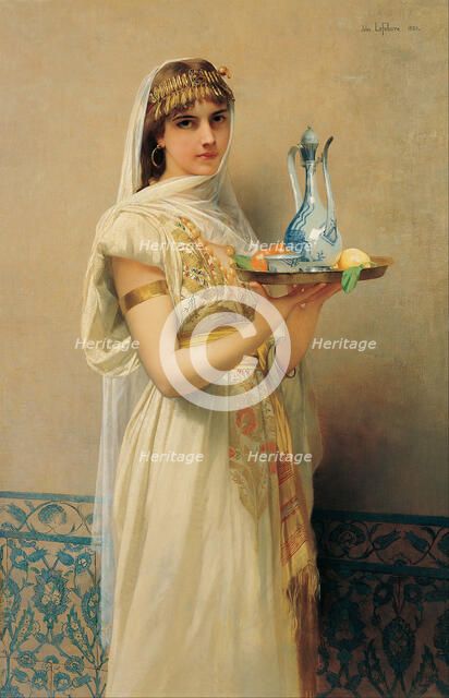 Servant, 1880. Artist: Lefebvre, Jules Joseph (1836-1911)