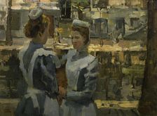 Servant Girls on the Leidsegracht