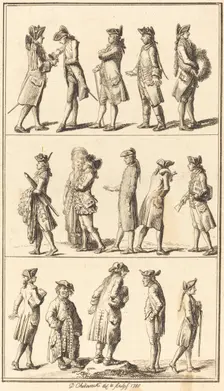Servants, 1780. Creator: Daniel Nikolaus Chodowiecki