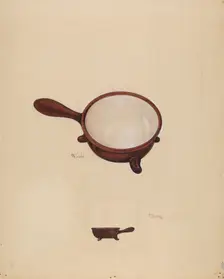 Server Dish, 1936. Creator: Joseph Sudek