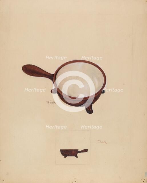 Server Dish, 1936. Creator: Joseph Sudek.