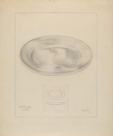 Server Dish, c. 1936. Creator: Joseph Sudek