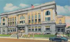 Service Club 1942. Artist: Caufield & Shook
