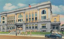 Service Club 1942. Artist: Caufield & Shook