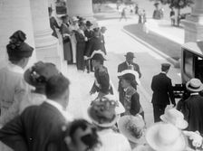 Services For Chinese Minister at Memorial Continental Hall, 1916. Creator: Harris & Ewing