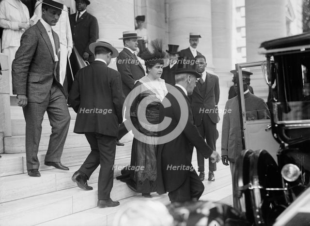 Services For Chinese Minister at Memorial Continental Hall. 1916.  Creator: Harris & Ewing.