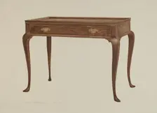 Serving Table, c. 1939. Creator: John Swientochowski