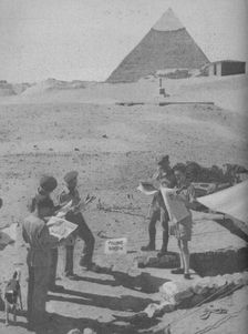 Serving in the Middle East 1945