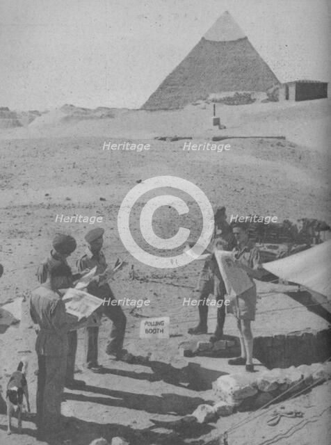 'Serving in the Middle East', 1945. Artist: Unknown.