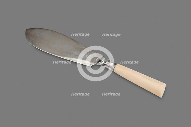 Serving Knife, 1788/1817. Creator: John Vernon.