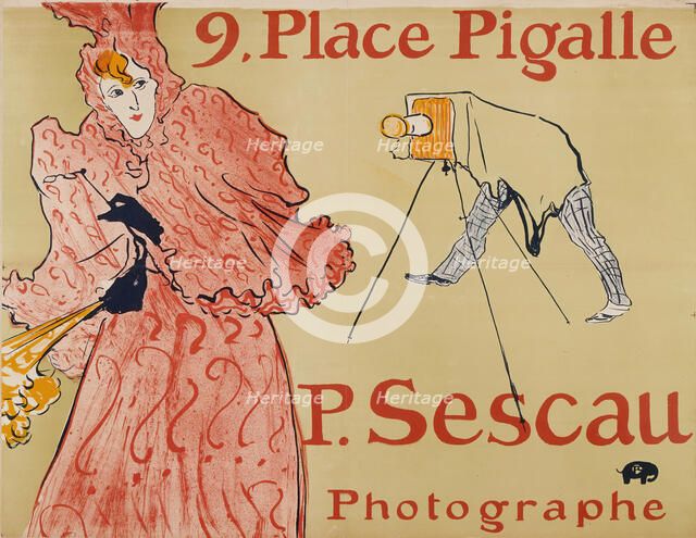 Sescau, Photographe, 1894. Creator: Henri de Toulouse-Lautrec.