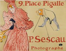 Sescau, Photographe, 1894. Creator: Henri de Toulouse-Lautrec
