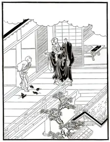 Sesshiu and the Pictured Rats 18th century (1886)