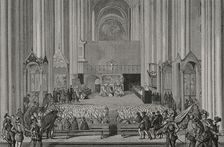 Session of the Council of Trent in 1555, (1877). Creator: Jules Jean Marie Joseph Huyot